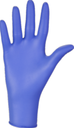 Boite de 100 gants médicaux en nitrile non poudrés Taille L NITRYLEX Basic MERCATOR MEDICAL violet